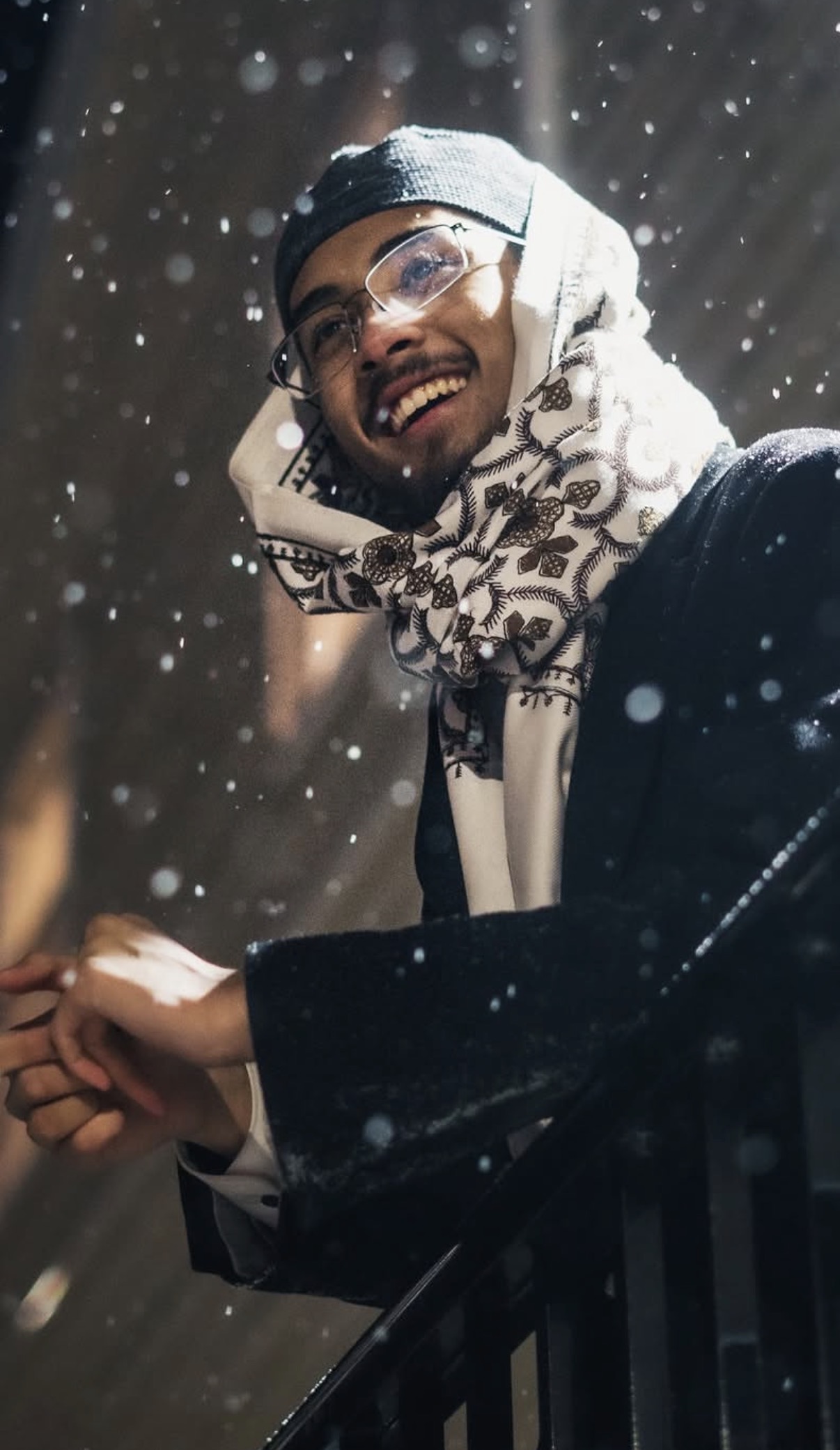 Talha Ames wearing Ihsan Attire